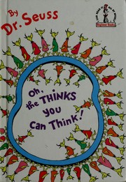 Oh, the Thinks You Can Think! cover