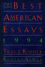 The Best American Essays 1994 cover
