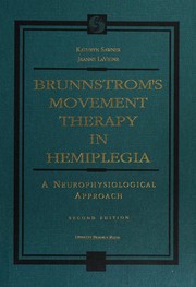 Brunnstrom's movement therapy in hemiplegia cover