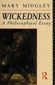 Wickedness cover