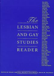 The Lesbian and gay studies reader cover