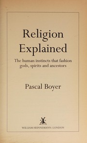 Religion Explained cover