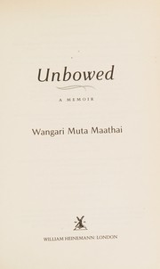 Unbowed cover