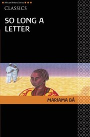 Une si longue lettre cover