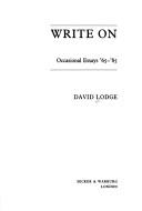 Write on cover