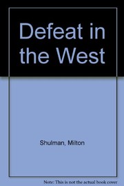 Defeat in the West cover
