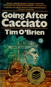 Going After Cacciato cover