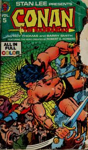 Stan Lee presents the complete Marvel Conan the Barbarian cover