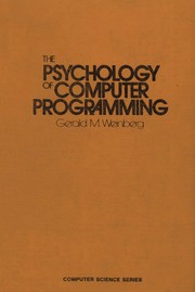 The psychology of computer programming cover