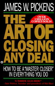 The art of closing any deal cover