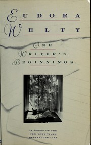 One writer's beginnings cover
