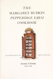 The Margaret Rudkin Pepperidge Farm Cookbook cover