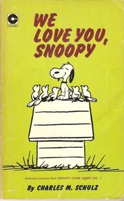 We Love You, Snoopy cover