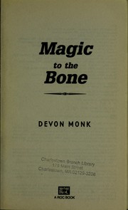 Magic to the Bone cover