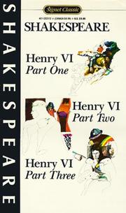 Plays (King Henry VI. Part 1 / King Henry VI. Part 2 / King Henry VI. Part 3) cover