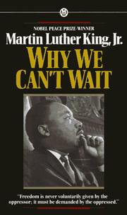 Why We Can't Wait cover