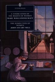 A Vindication of Rights of Woman cover