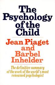 Psychologie de l'enfant cover