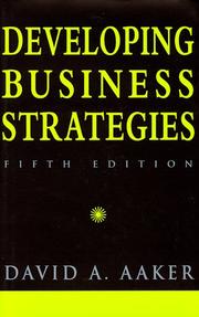 Developing business strategies cover