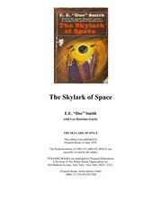 The Skylark of Space cover