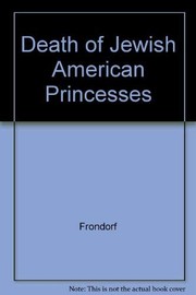 Death of Jewish American Princesses cover