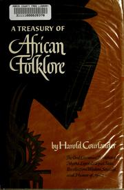 A treasury of African folklore cover