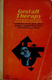 Gestalt Therapy cover