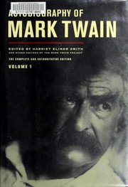 Autobiography of Mark Twain, Volume 1 cover