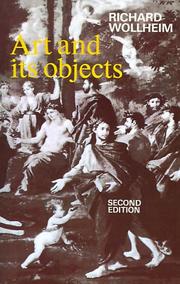 Art and its objects cover