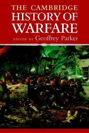 The Cambridge History of Warfare cover