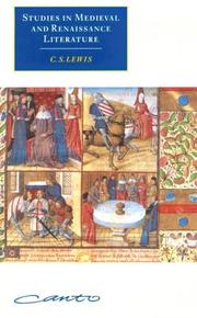 Studies in medieval and Renaissance literature cover