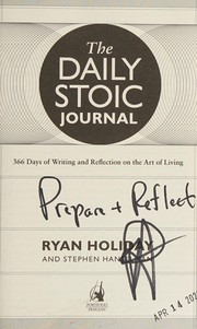 The Daily Stoic Journal cover