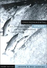 Environmental ethics cover