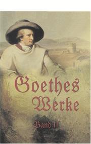 Goethe's Werke cover