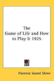 The game of life and how to play it cover