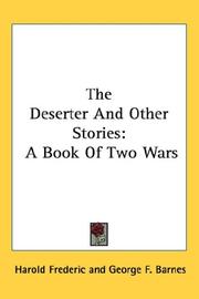 The deserter, and other stories cover