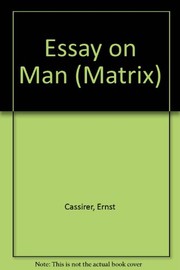 An essay on man cover