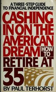 Cashing in on the American dream cover