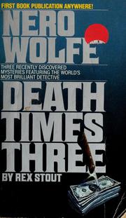 Death Times Three cover