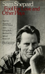 Fool for love, and other plays cover