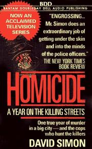 Homicide cover