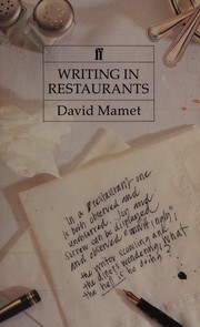 Writing in restaurants cover