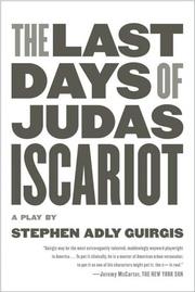 The last days of Judas Iscariot cover