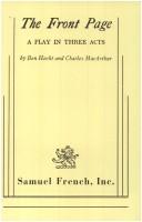 The front page cover