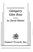 Glengarry Glen Ross cover