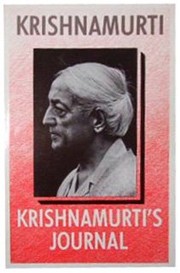 Krishnamurti's Journal cover
