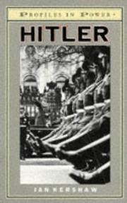 Hitler (Profiles in Power) cover