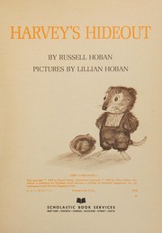 Harvey's hideout cover