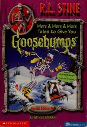 More & More & More Tales to Give You Goosebumps cover