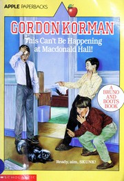 This can't be happening at Macdonald Hall! cover